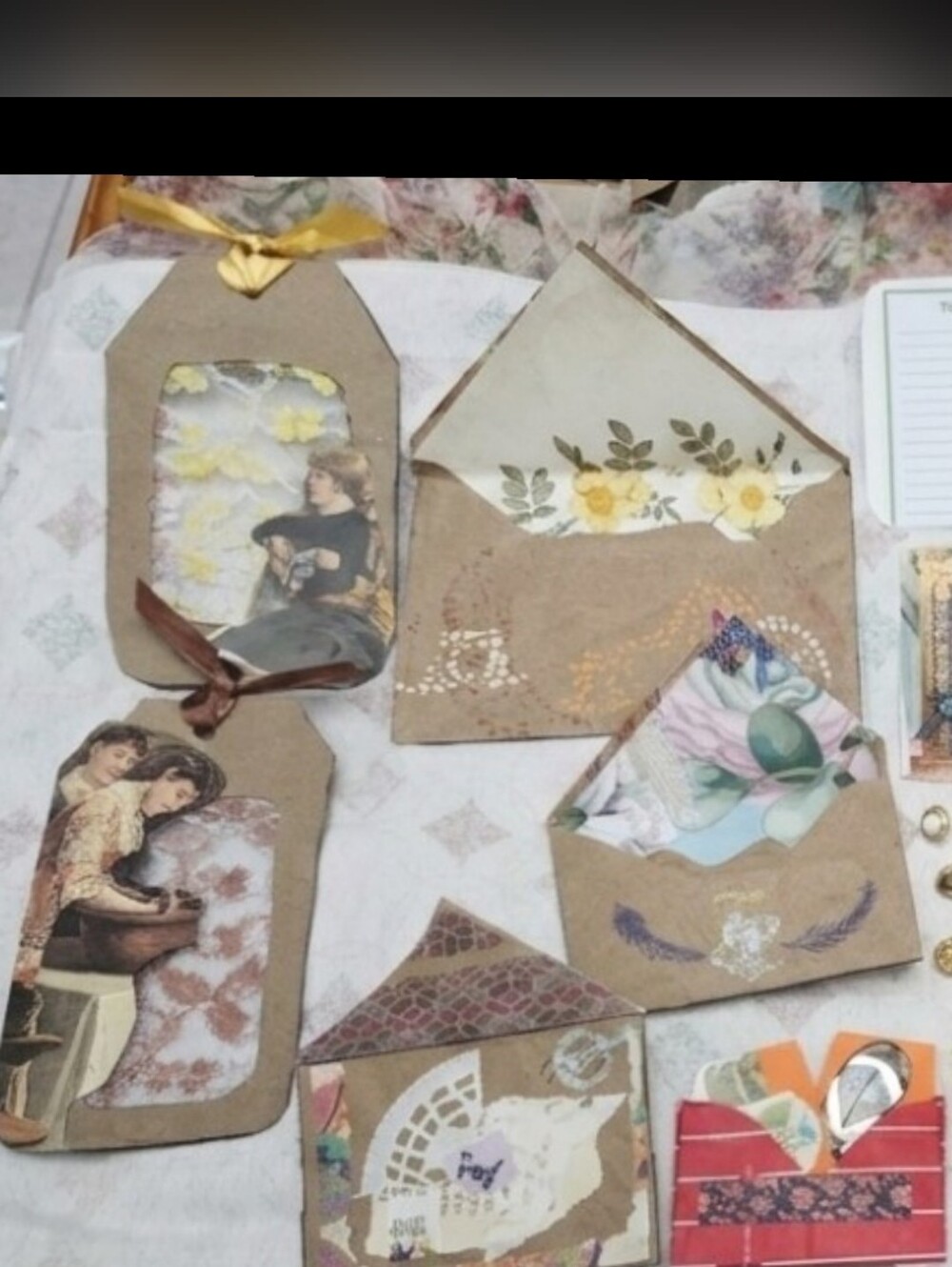 ​Vibe Check: Mega Ephemera Crafting Lot w/ Vintage Tags, Faux Stamps & Free Gift